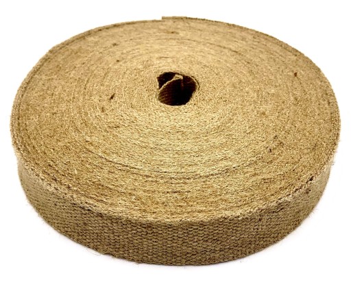 Taśma do mocowania drzew z juty 45mm-50m kolor naturalny