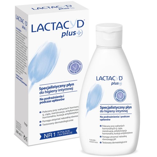 LACTACYD PLUS Płyn Higiena Intymna 200 ML