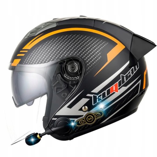 Inteligentny Kask Motocyklowy Bluetooth