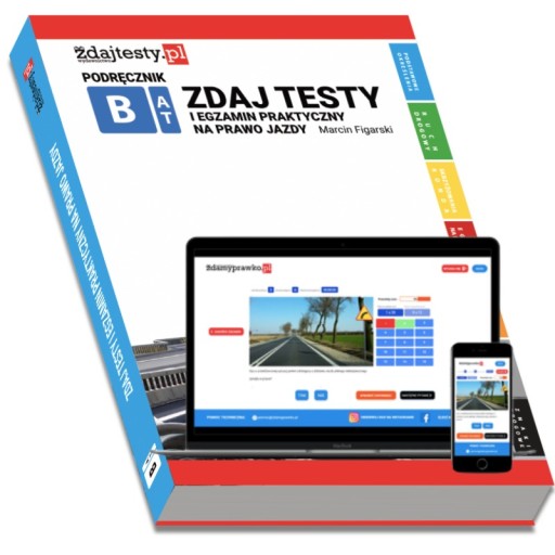 Podręcznik “Zdaj testy” kat. BAT + Testy on-line
