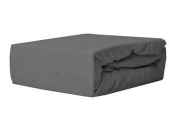 Prześcieradło Frotte z gumką 180g/m2 Szare 200x200