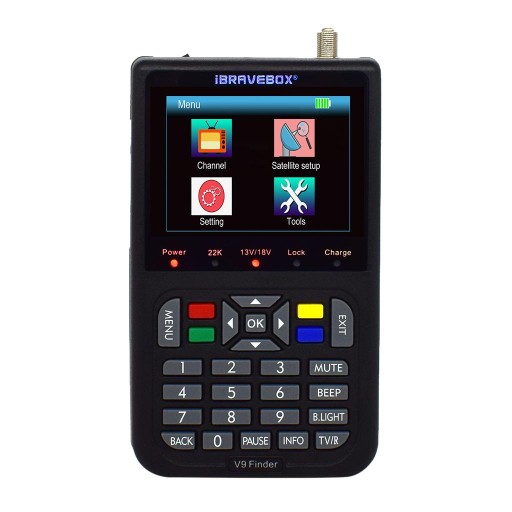 Cyfrowy miernik sygnału V9 MPEG /MPEG H.265
