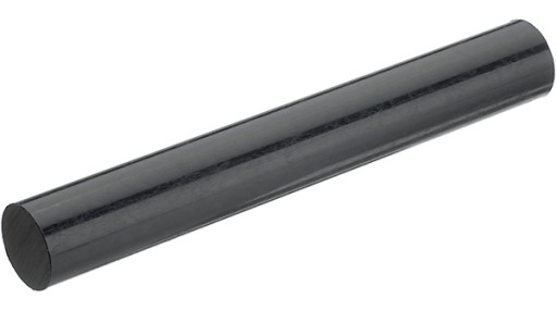 PRĘT POLIAMID WAŁEK MoS2 FI 70 x 500 mm ERTALON CZARNY PA 6 70x500 mm