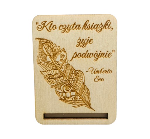 Baza do zakładki do książki czytanie napis grawer