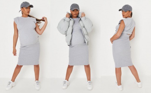 2J 31 MISSGUIDED SPÓDNICA DZIANINOWA CIĄŻOWA 42