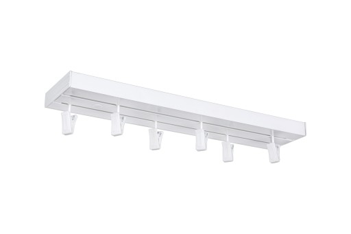Karnisz sufitowy szyna PCV dwutorowa 200cm