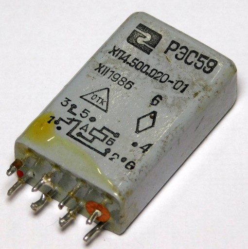 Przekaźnik RES59 HP4500020 2200om [M1-TR]1