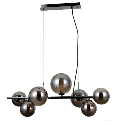 Lampa wisząca CANELLO kule dymione do salonu