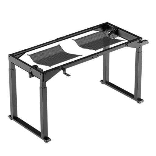 Stelaż / podstawa biurka, elektycznie regulowany, 72-116 cm, czarny, Ultrad