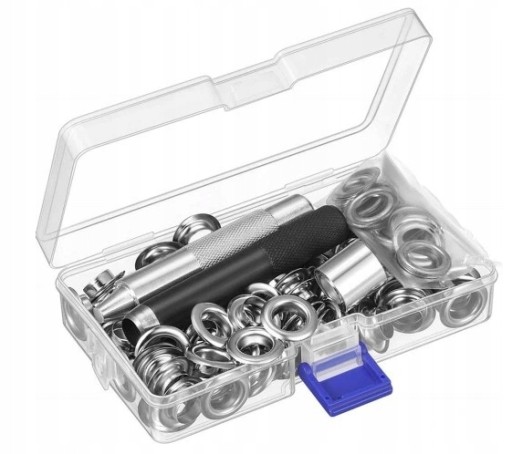 100 SZT OCZKA DZIURKACZ NAPY DO PLANDEKI 12MM