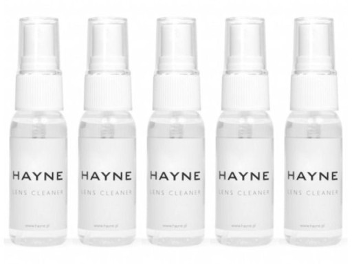 5 x PŁYN DO OKULARÓW Hayne Lens Cleaner 30ml