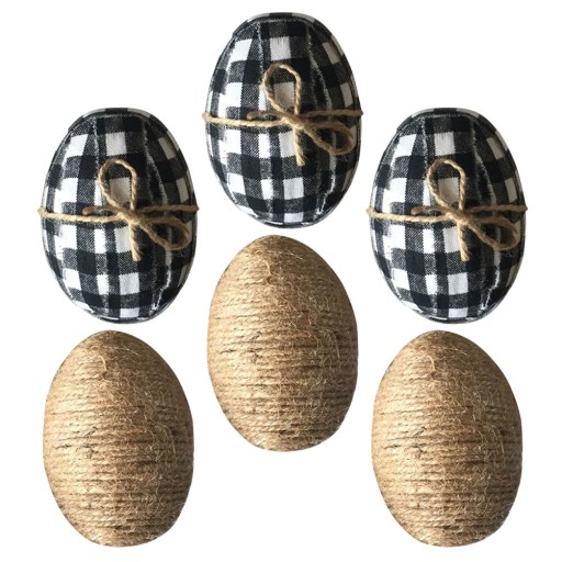 6pc wiszące ozdoby jaj jaja wielkanocne