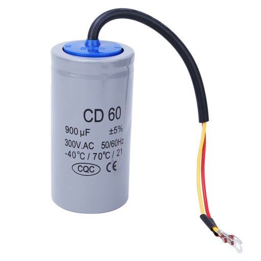 CD60 300 V AC 900 uf Silnik pracujący Kondensator rozruchowy do pompy