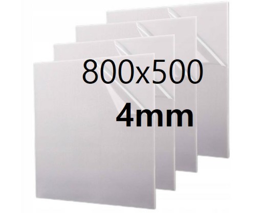 PLEKSI PLEXI PLEKSA PLEXA płyta na wymiar mleczna opal 80cm x 50cm x 4mm