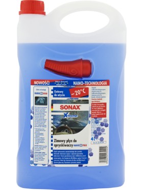 SONAX XTREME ZIMOWY PŁYN DO SPRYSKIWACZY -20C 4L