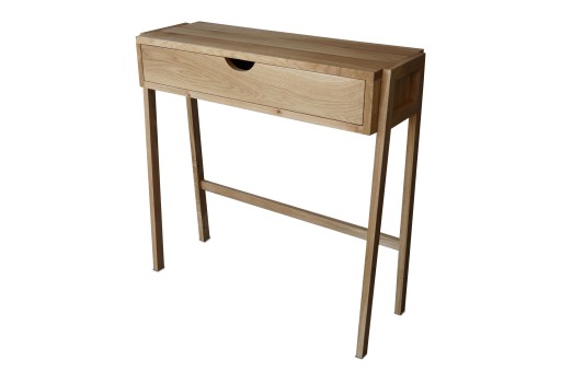 KONSOLA LOFT Z SZUFLADĄ 80 CM LITY DĄB