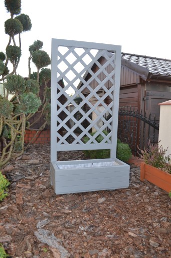 PERGOLA DREWNIANA Z DONICZKĄ DREWNIANĄ