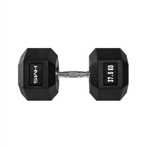 HEKSAGONALNA hantla treningowa 37,5kg HEX PRO HMS