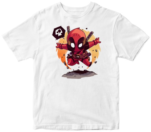 T-SHIRT KOSZULKA DZIECIĘCA 134CM/8L - DEADPOOL
