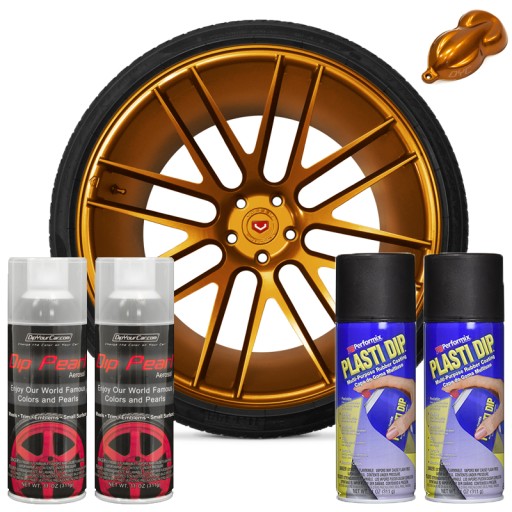 PlastiDip/Plasti Dip zestaw do felg Burnt Cooper