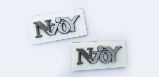 Opel Astra G 2 Corsa C emblemat znaczek NjOY drzwi