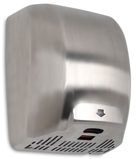 Suszarka do rąk automatyczna bezdotykowa 1800W stal matowa MaxFlow Warmtec