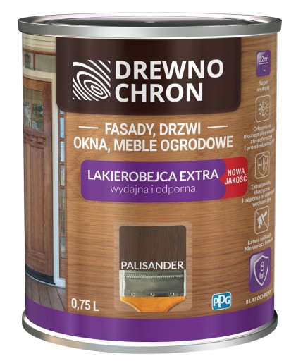 Drewnochron Lakierobejca Extra palisander 0,75l