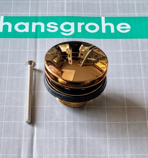 HANSGROHE Kpl. odpł. Push-Open gold optik 50100990