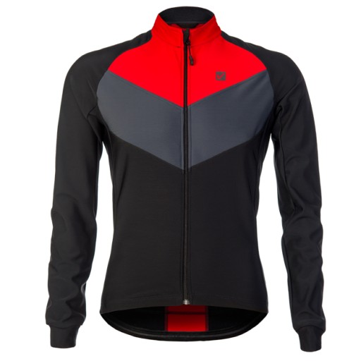 Męska bluza rowerowa Vezuvio Zafir Red - XXL