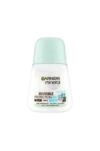 Garnier Mineral Invisbile Protection 48H Clean Cotton 50 ml antyperspirant