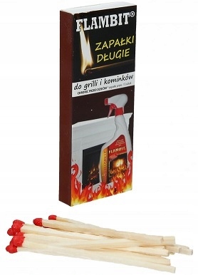 ZAPAŁKI DO KOMINKA ZNICZY DŁUGIE FLAMBIT