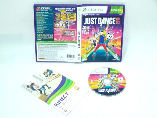 JUST DANCE 2018 / kinect / xbox 360