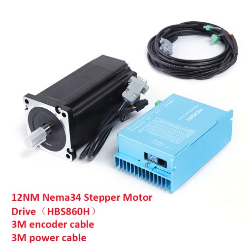 Silnik krokowy 12NM Nema34 z pełną pętlą zamkniętą