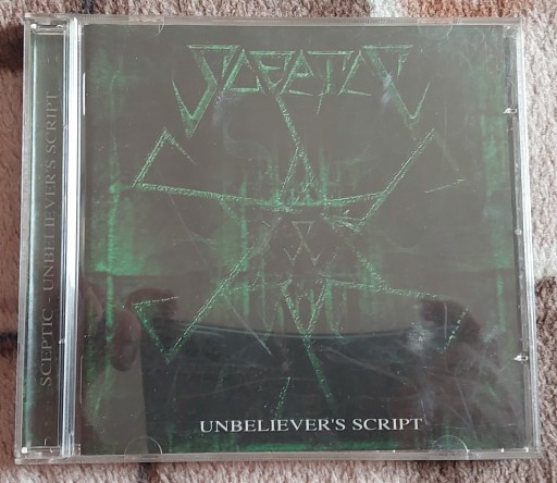 CD Sceptic - Unbeliever's Script. URBAŚ! 1 wydanie