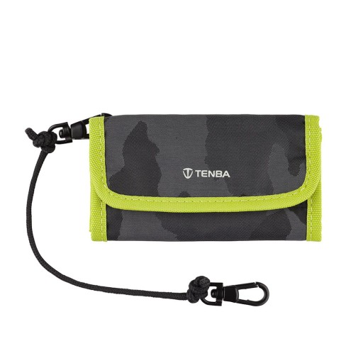 Portfel na karty Tenba reload CF6 lime