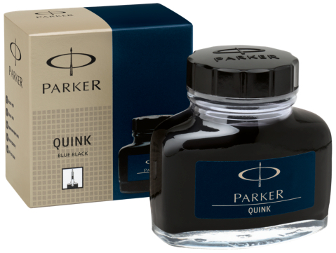 Ink ATRAMENT Niebiesko-czarny 57ml WYDAJNY Parker Starcza na Bardzo DŁUGO