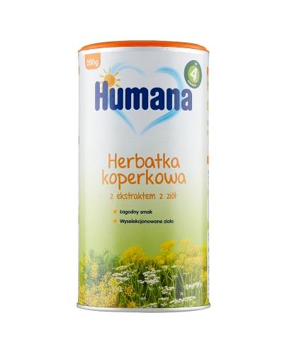 Humana Herbatka koperkowa z ekstraktem z ziół po 4 m-cu 200 g
