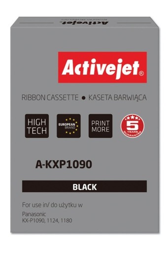 Taśma ActiveJet do Panasonic KXP115 new A-KXP1090 czarny (black)