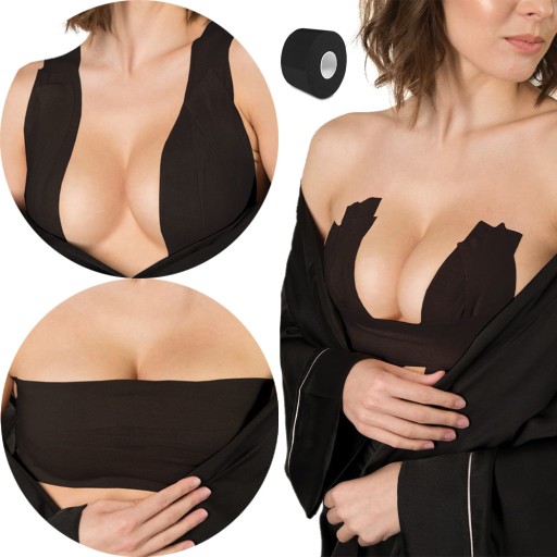 TAŚMA MODELUJĄCA Julimex Secret Tape PLASTRY stylizujące biust 10cm
