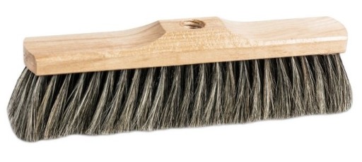 Miotła Zamiatacz IVORY BEZ TRZONKA SZCZOTKA NATURALNY WŁOS 350 mm