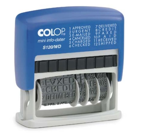 COLOP Mini INFO datownik S120/WD