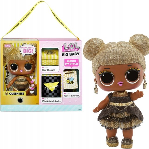 L.O.L SURPRISE BIG BABY LALKA QUEEN BEE PSZCZÓŁKA