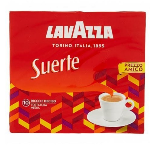 Kawa mielona Lavazza Suerte 2x 250 g | na WŁOSKI RYNEK