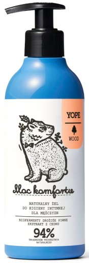YOPE MEN ŻEL DO HIGIENY INTYMNEJ WOOD 250ml
