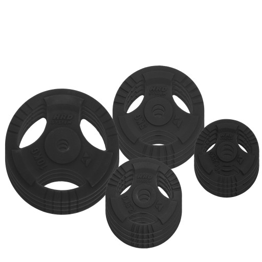HRD SYSTEM ZESTAW KULTURYSTYCZNY OBCIĄŻENIE 75 KG 29 MM ŻELIWNE KIEROWNICA