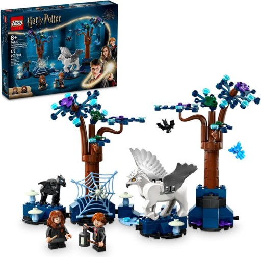 KLOCKI LEGO HARRY POTTER 76432 ZAKAZANY LAS MAGICZNE STWORZENIA FIGURKI
