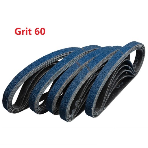 25 sztuk 10x33 0mm taśmy szlifierskie cyrkonu nieb