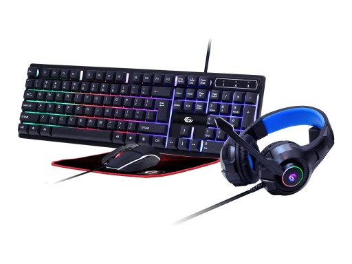 GEMBIRD 4-in-1 backlight gaming kit Ghost US layout
