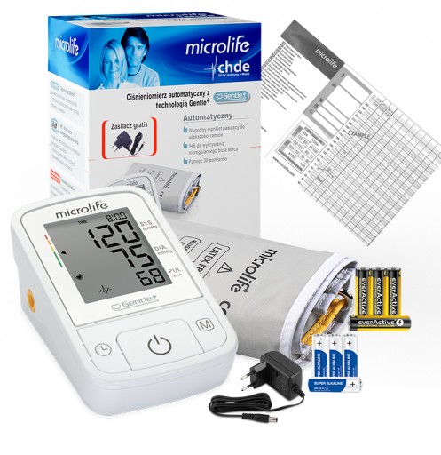 CIŚNIENIOMIERZ MICROLIFE BP A2+ZASILACZ ARYTMIA