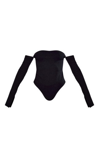 PrettyLittleThing BODY HISZPANKA DŁUGI RĘKAW R.XS B330113